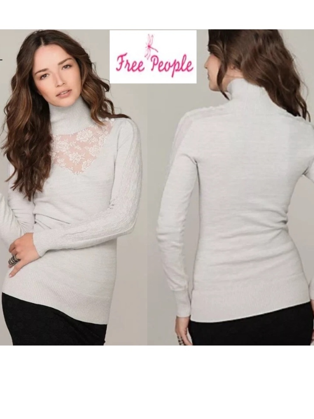 EUC Free people turtleneck tunic
